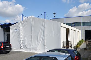 Lagerhalle 10 × 17,50 m | Lager für Oberflächenspezialist