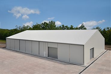 Lagerhalle 30 × 50 m | Ersatzteillager