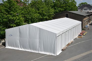 Lagerhalle 12,50 × 25 m | Lager für Papierfabrik