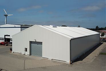 Lagerhalle 20 × 40 m | Ersatzteillager