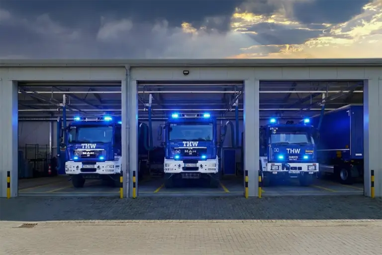 Neue Garagen für das THW Ortsverband Quedlinburg