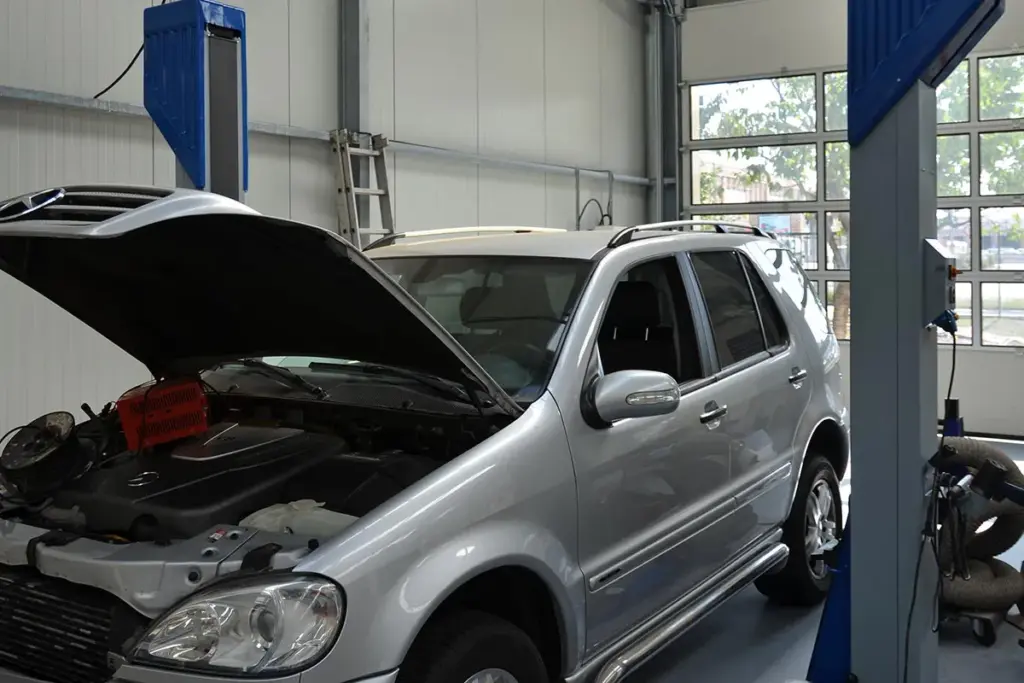 Werkstatthalle von Innen